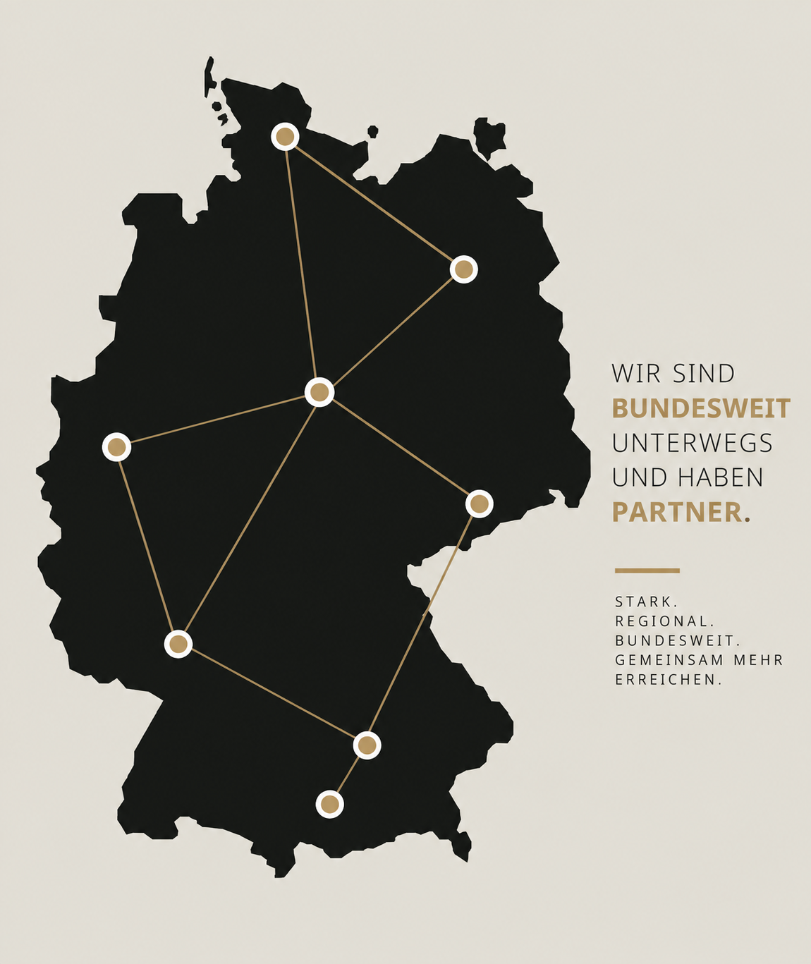 Deutschlandkarte mit PayKIES Partnernetzwerk